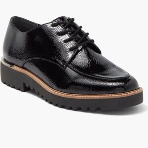 Franco Sarto - Women’s Black Loafer (Charles Patent Derby)